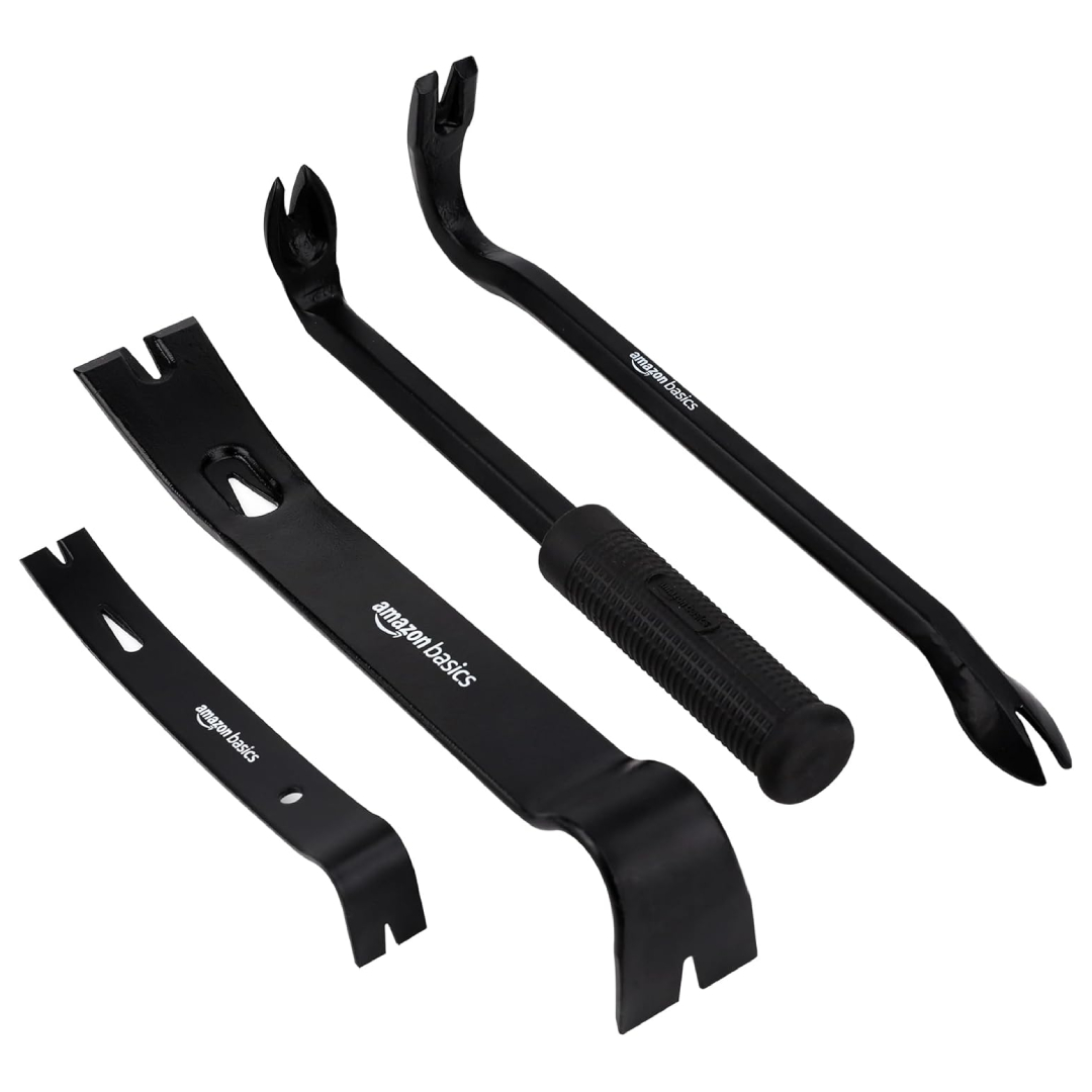Amazon Basics pry bar nail puller set