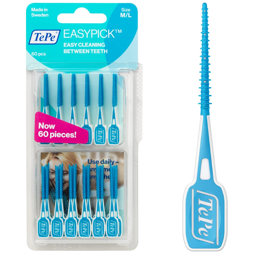 TePe EasyPick blue size M L 60pcs