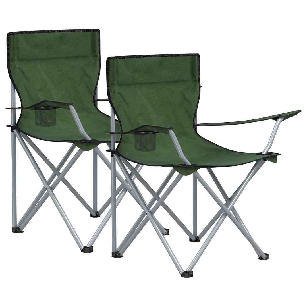 SONGMICS folding camping chair set of 2