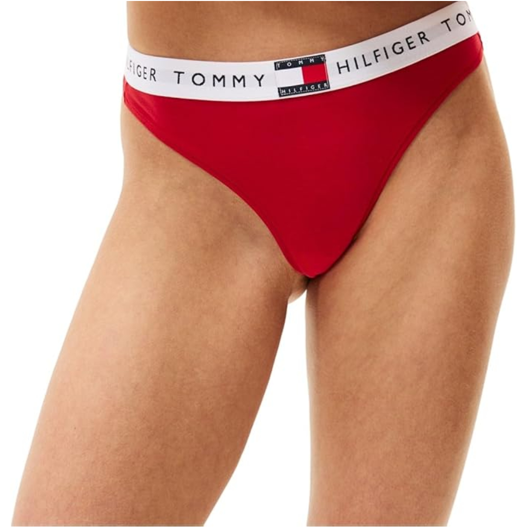 Tommy Hilfiger women thong primary red