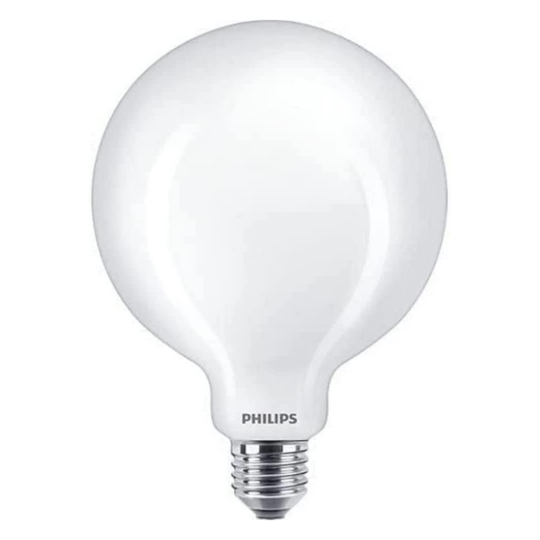 Philips LED G120 frosted globe bulb cool white