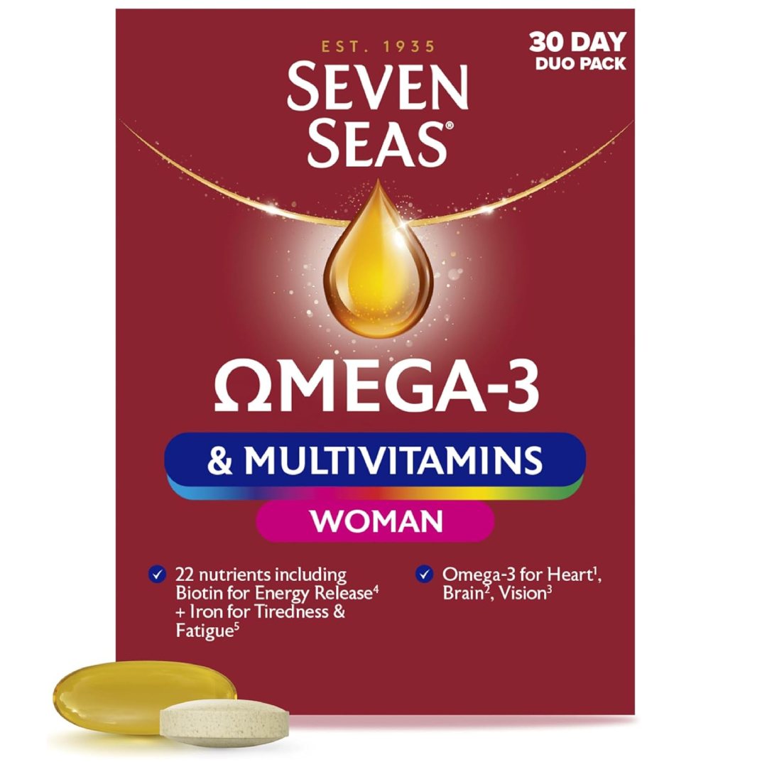 Seven Seas Omega-3 & Multivitamins Woman duo pack