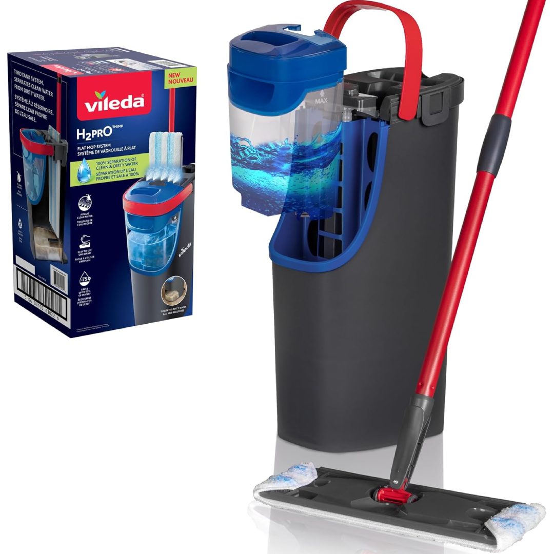 Vileda H2PrO separate water flat mop