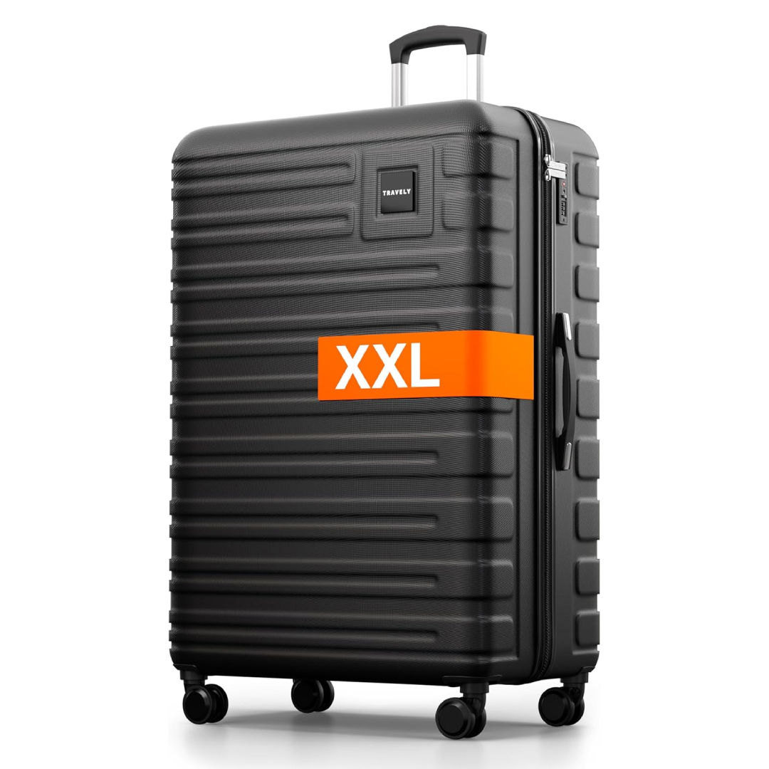 Travely XXL hard shell suitcase 87cm