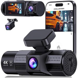 Veement 4K 3 channel dash cam GT805