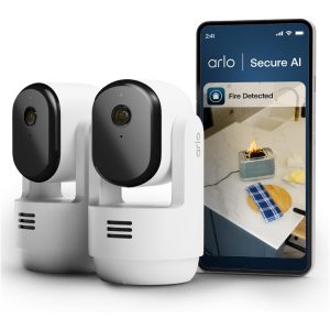 Arlo Essential Pan-Tilt Indoor Camera