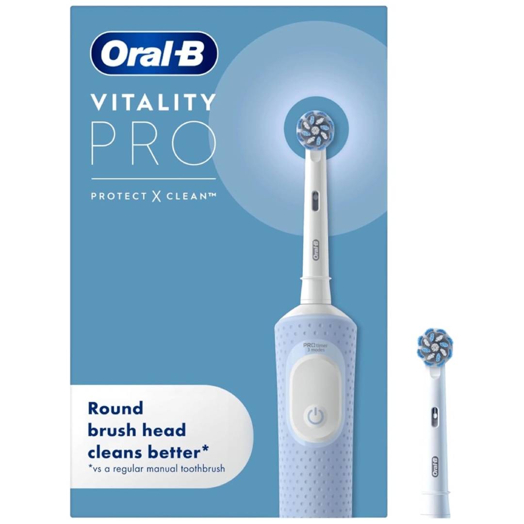 Oral-B Vitality Pro electric toothbrush 3 modes 2-minute timer oscillating rotating round head
