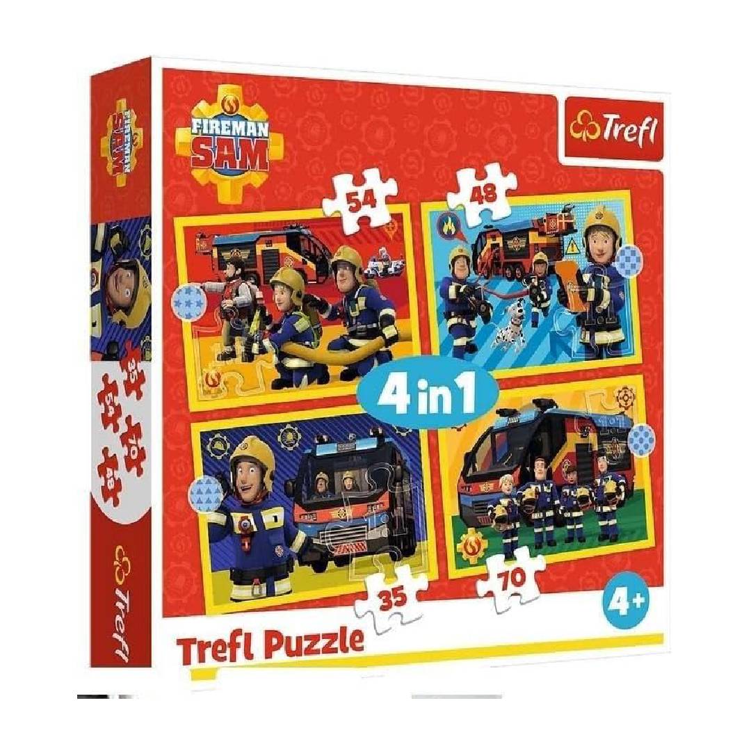 Trefl Sam 34348 Firefighter in Service