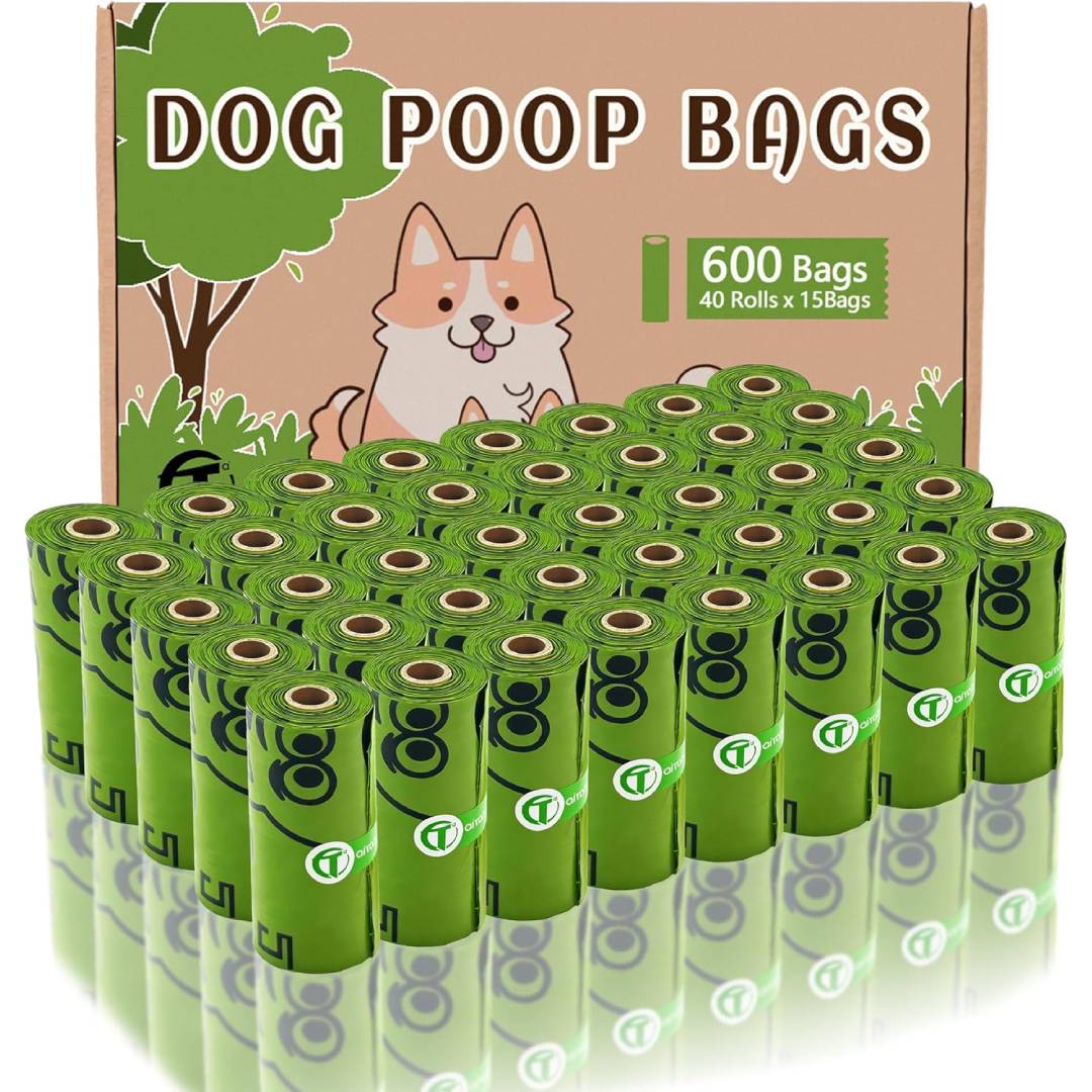 AiTodos® 600 Dog Poo Bags