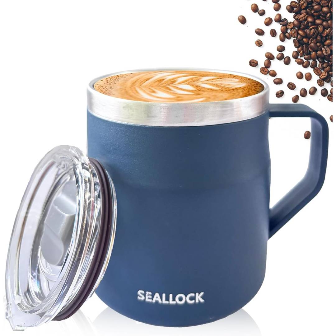 Coffee Cup, Insulated Stainless Steel Desk Cup