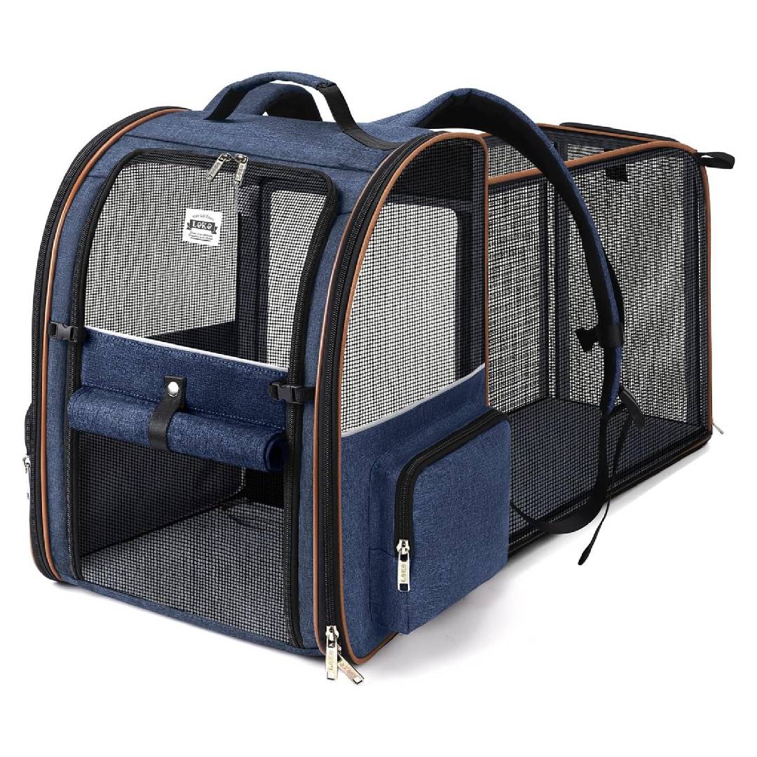 Lekesky Large Cat Carrier Backpack Expandable