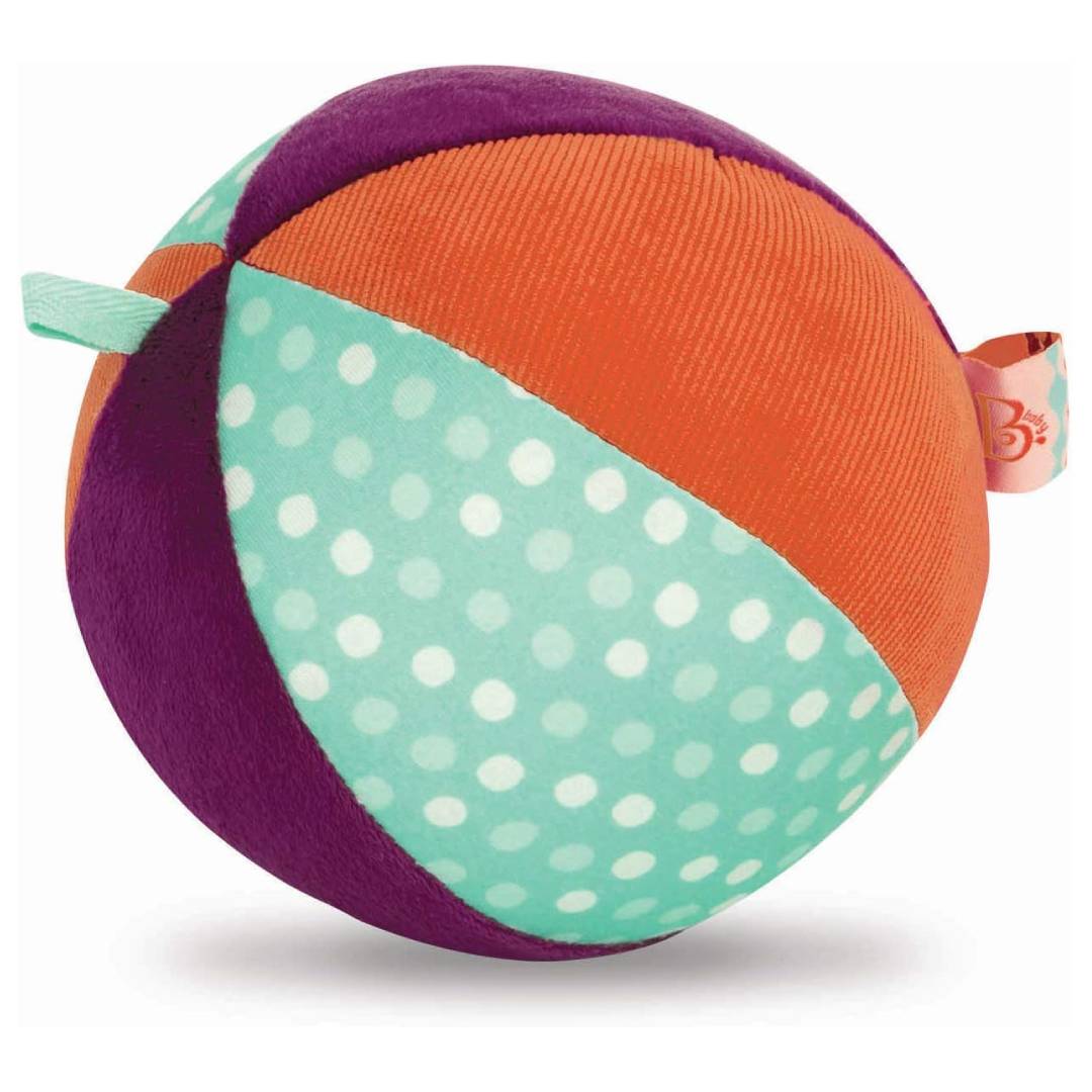 B. toys – Large Textured Plush Baby Ball