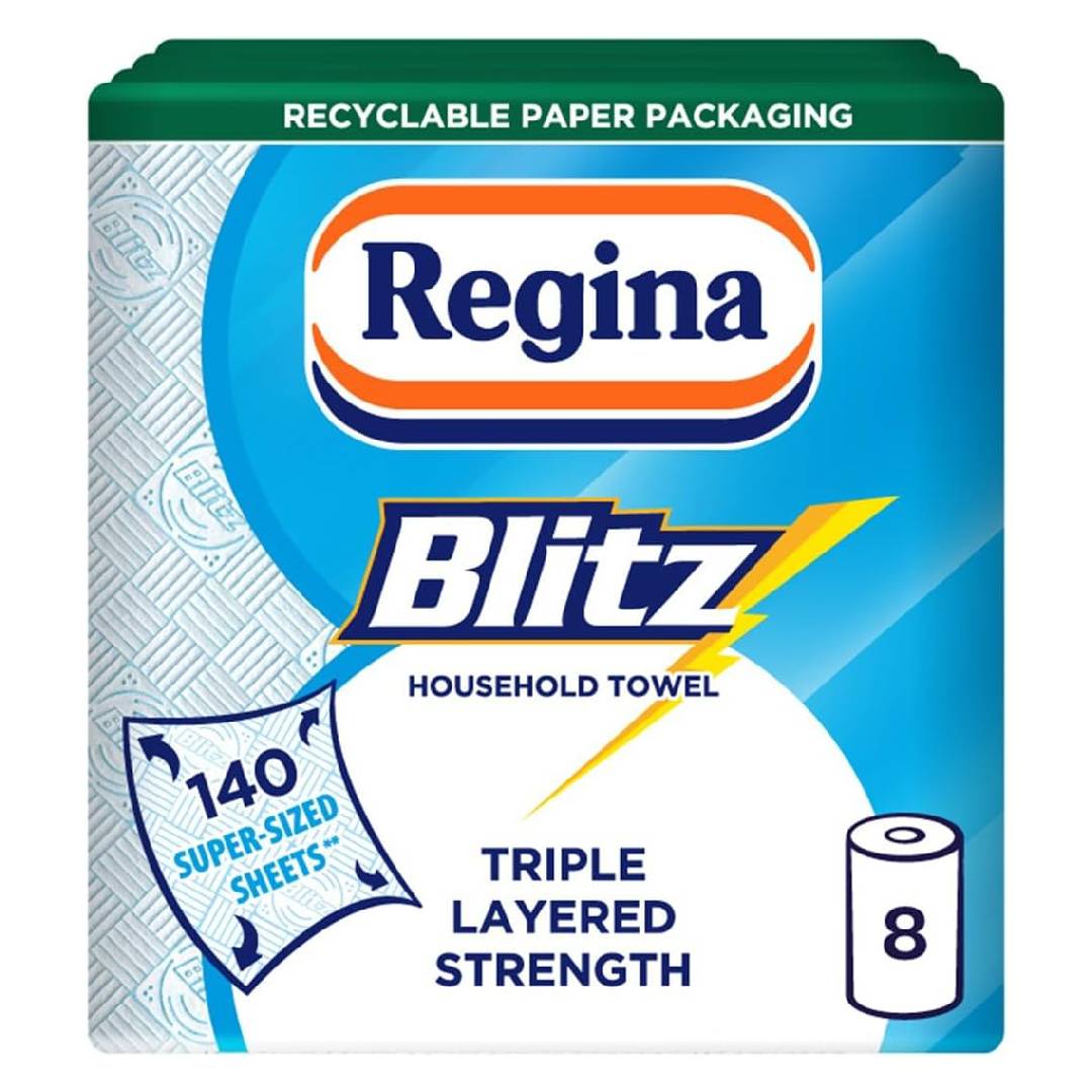 Regina Blitz Triple-Layered Household Paper Towels