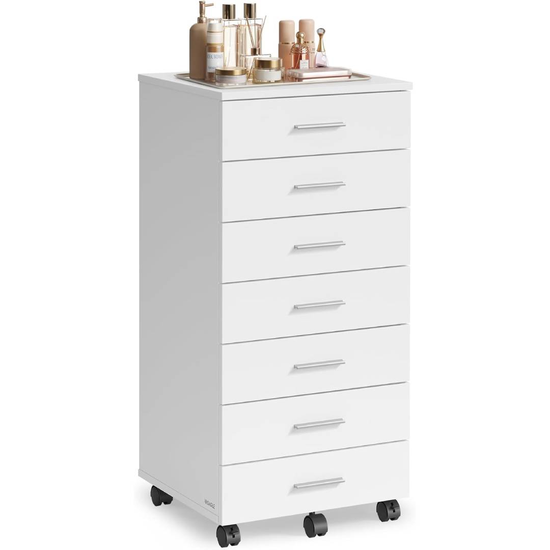 VASAGLE Rolling Filing Cabinet
