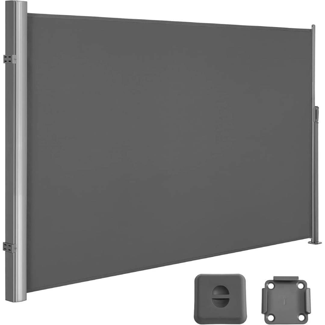 SONGMICS aluminum side awning