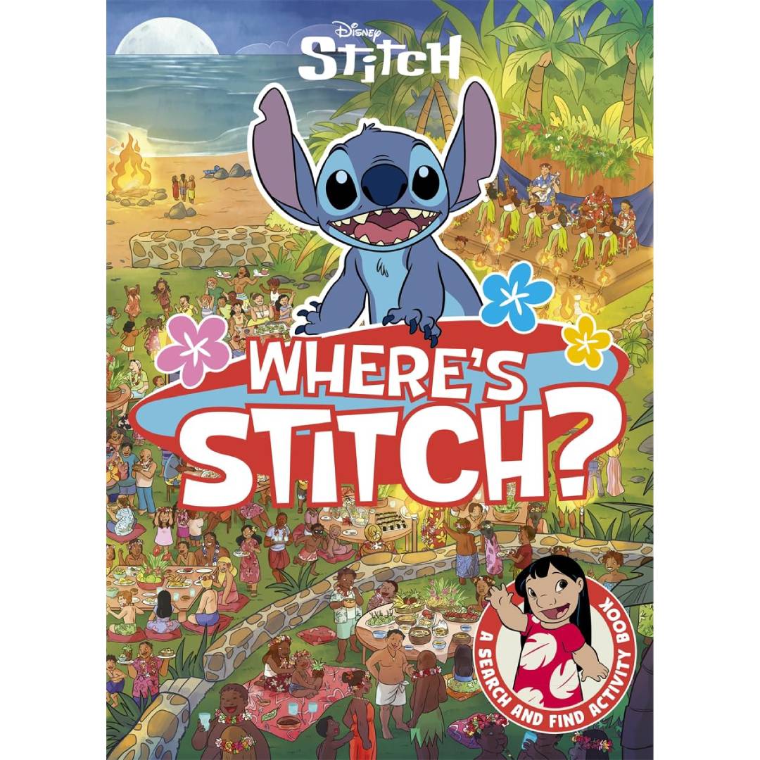 Where's Stitch?: A Disney search-and-find activity book