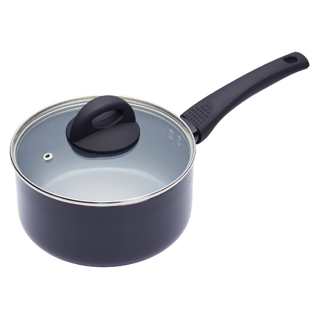 MasterClass Induction-Safe Non-Stick Ceramic Eco Saucepan with PTFE