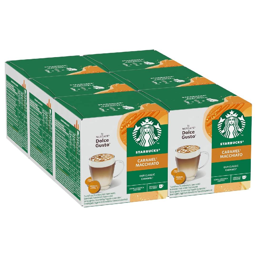 STARBUCKS Caramel Macchiato by NESCAFÉ Dolce Gusto