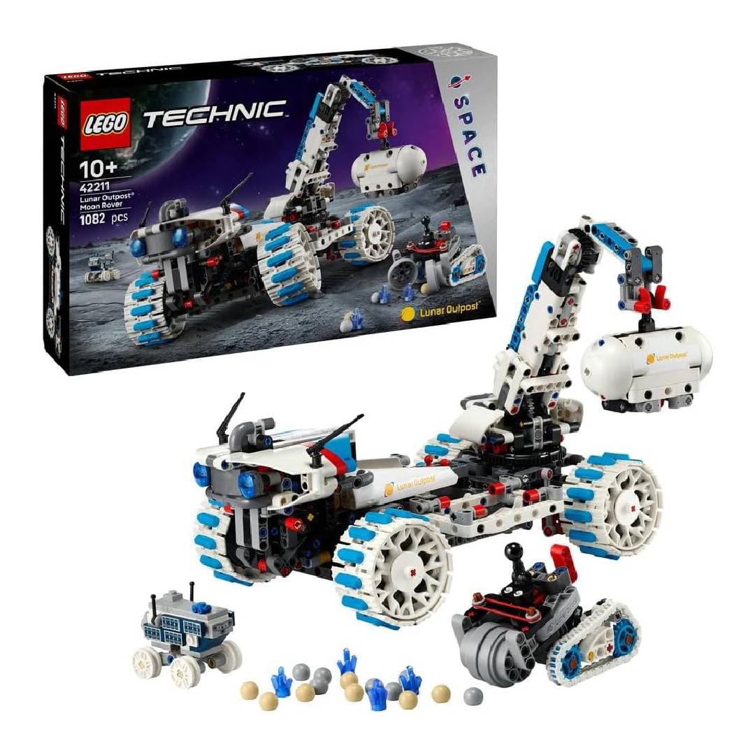 LEGO Technic Lunar Outpost Moon Rover Space Vehicle