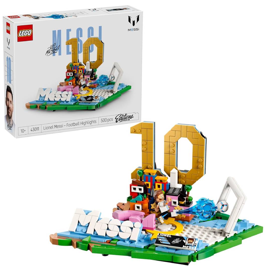 LEGO Editions Lionel Messi Football Highlights set