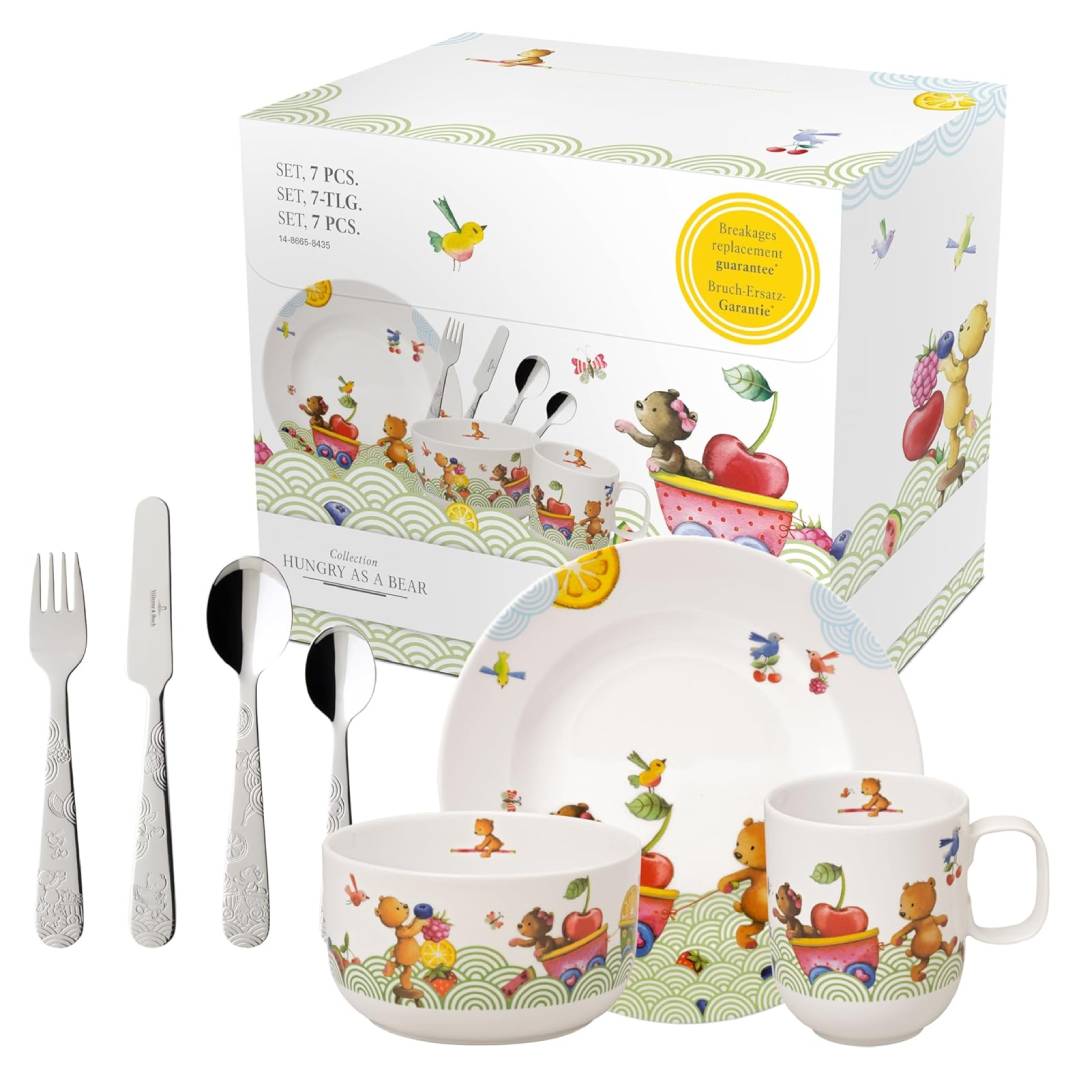 Villeroy & Boch Hungry as a Bear Children Dinnerware Set