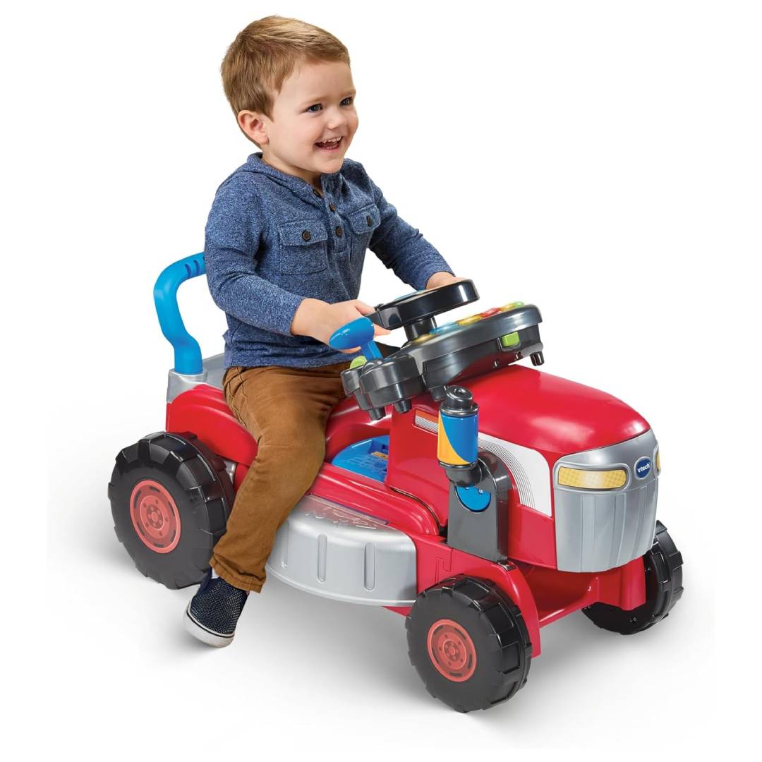 VTech 3-in-1 Mow and Grow Tractor