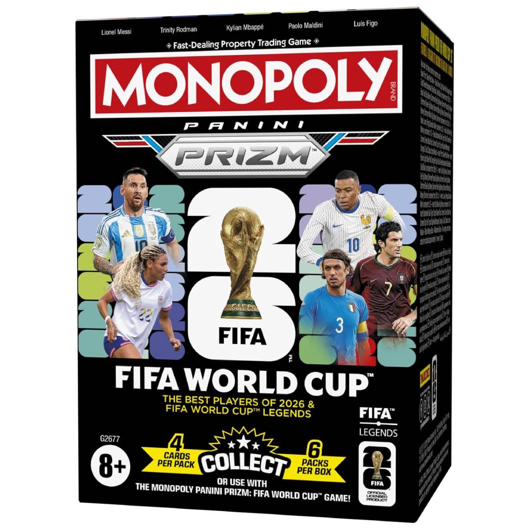 Monopoly Panini Prizm: FIFA World Cup Trading Cards