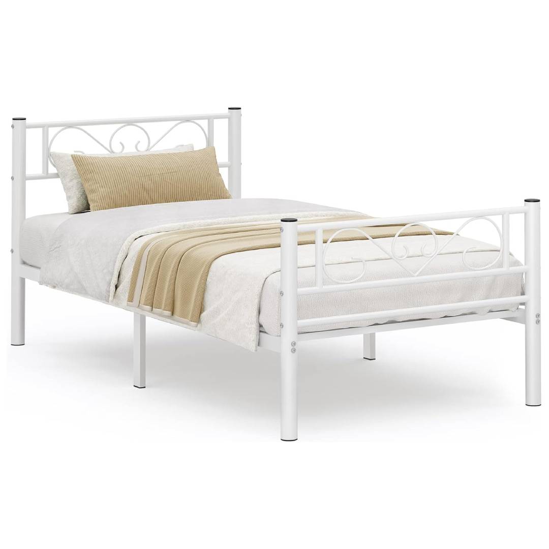 VASAGLE single metal bed frame 90 x 190