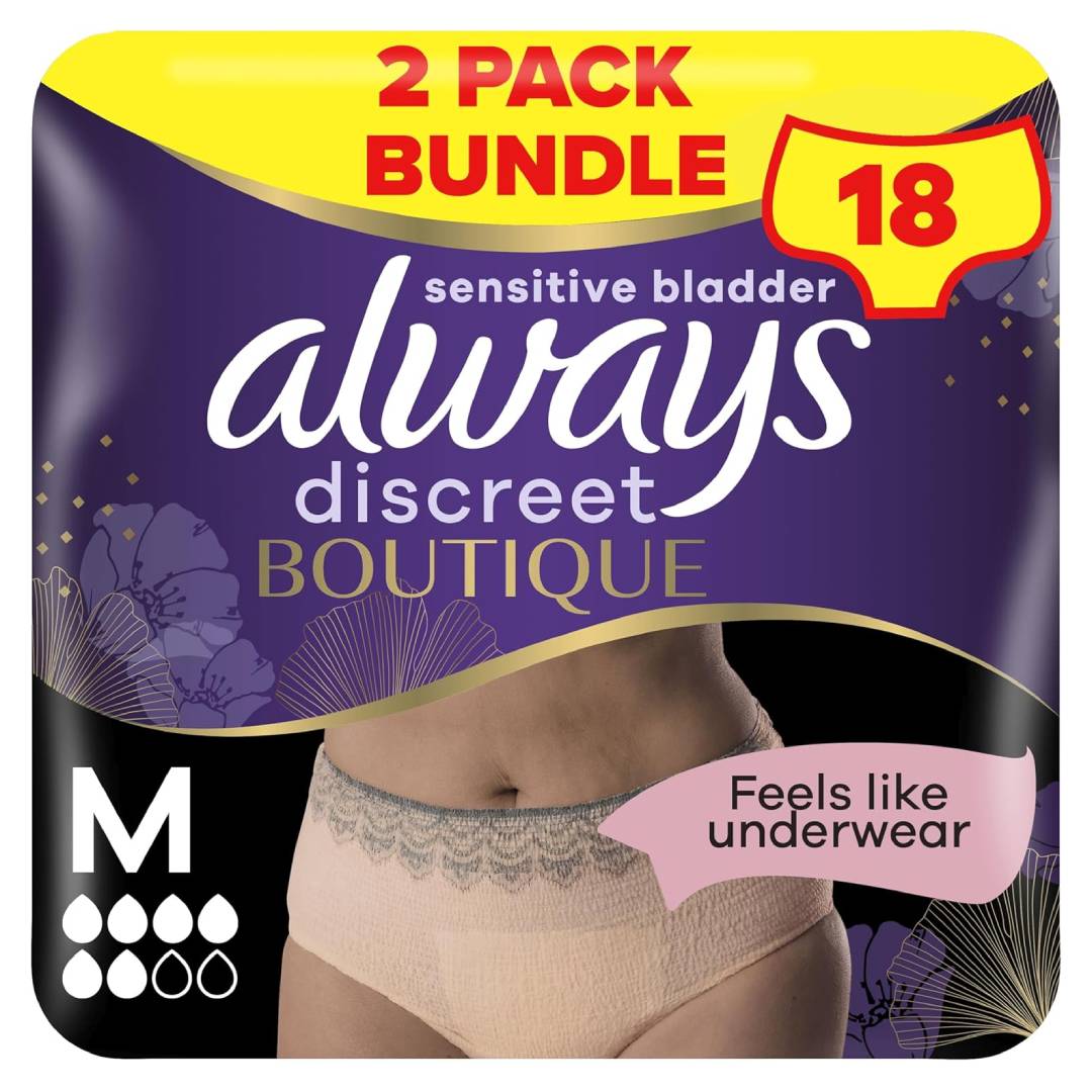 Always Discreet Boutique Incontinence Pants