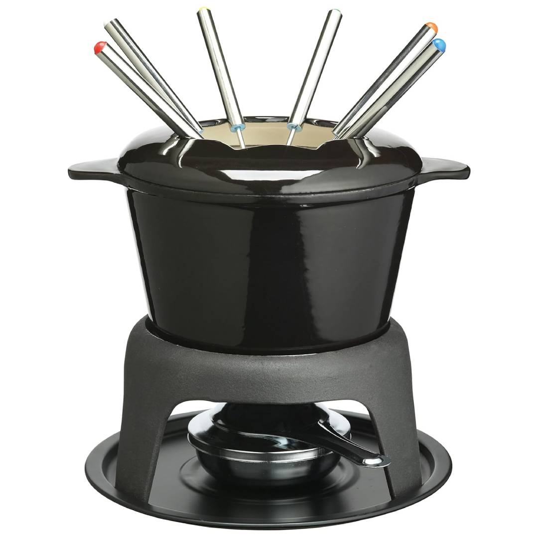 MasterClass Cast Iron Fondue Set