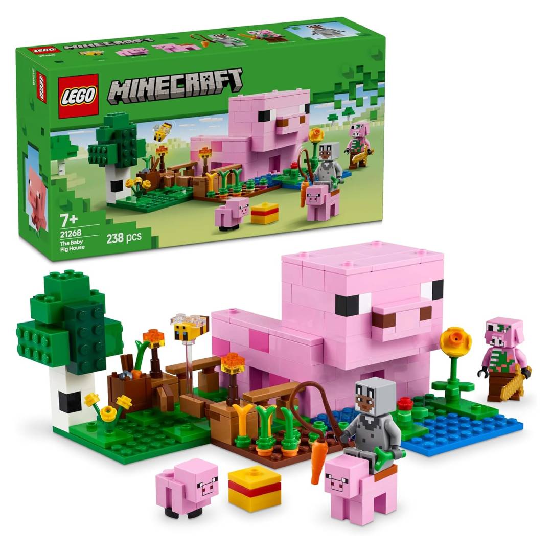 LEGO Minecraft Piglet House building toy