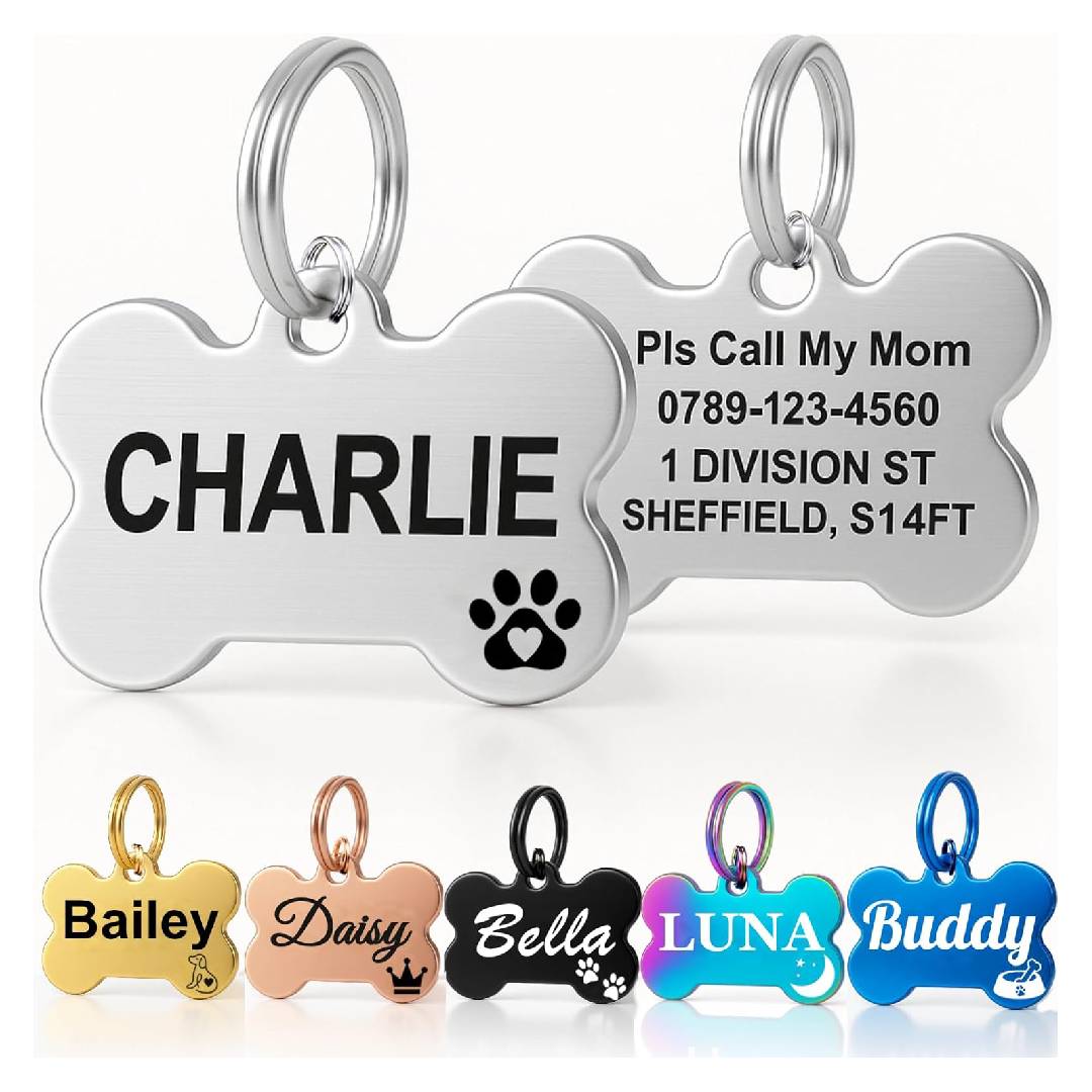 Personalised Dog Tags for Pets