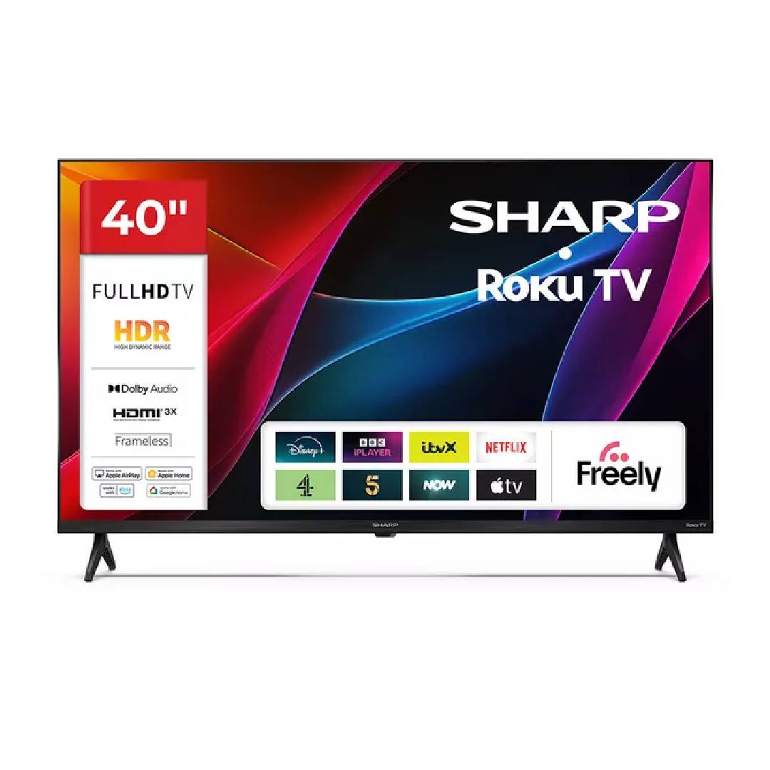 SHARP 2T-C40HD2725KB Roku TV 40"