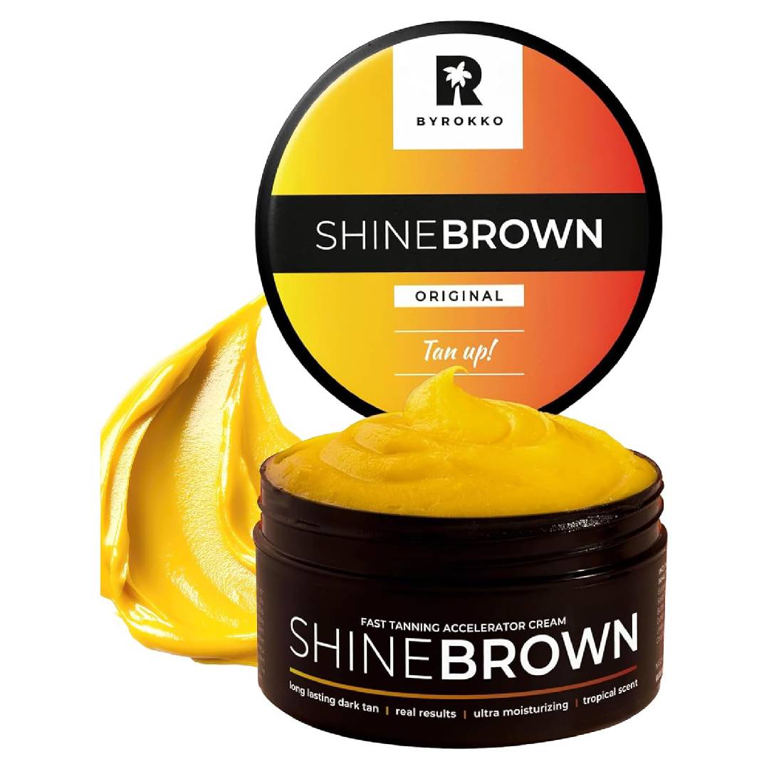 BYROKKO Shine Brown Tanning Accelerator Sun Cream (210 ml)