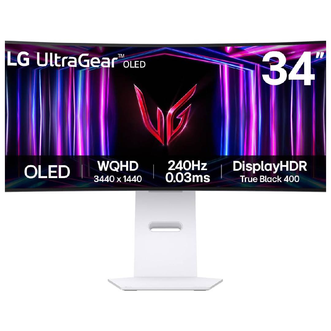 LG Ultragear Curved OLED Gaming Monitor 34GS95QE