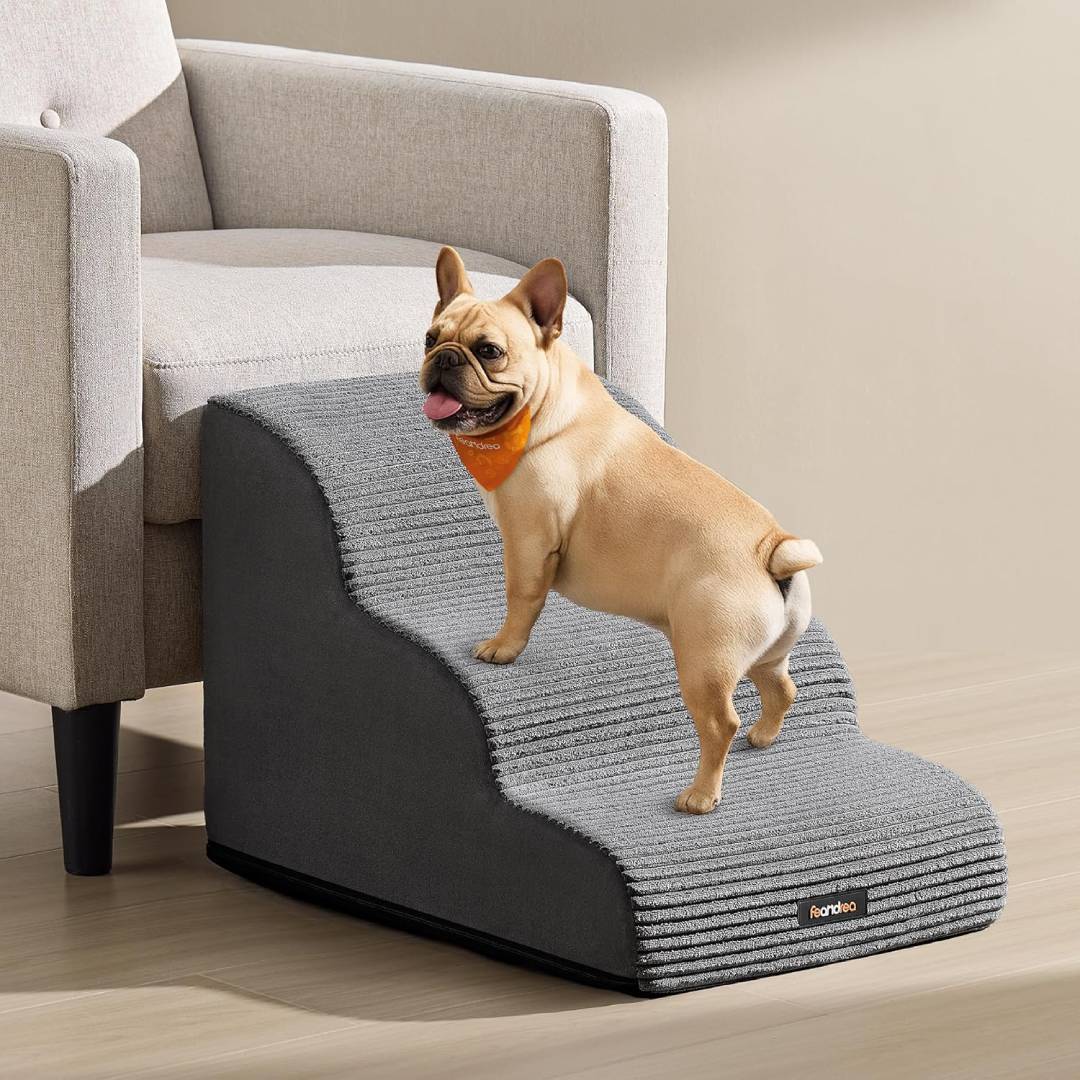 Feandrea 3-Step Dog Stairs