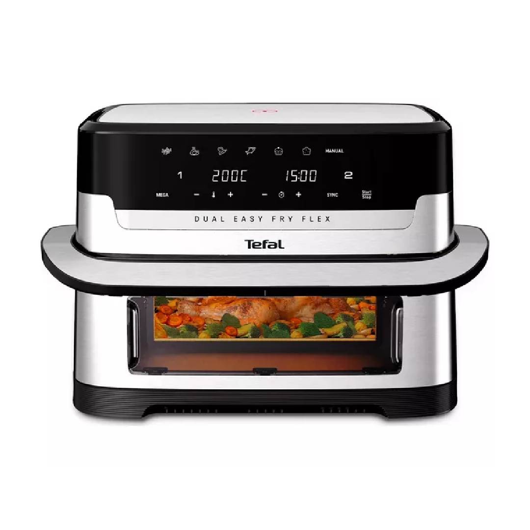 TEFAL Easy Fry EY922 9L FlexDrawer Dual Air Fryer