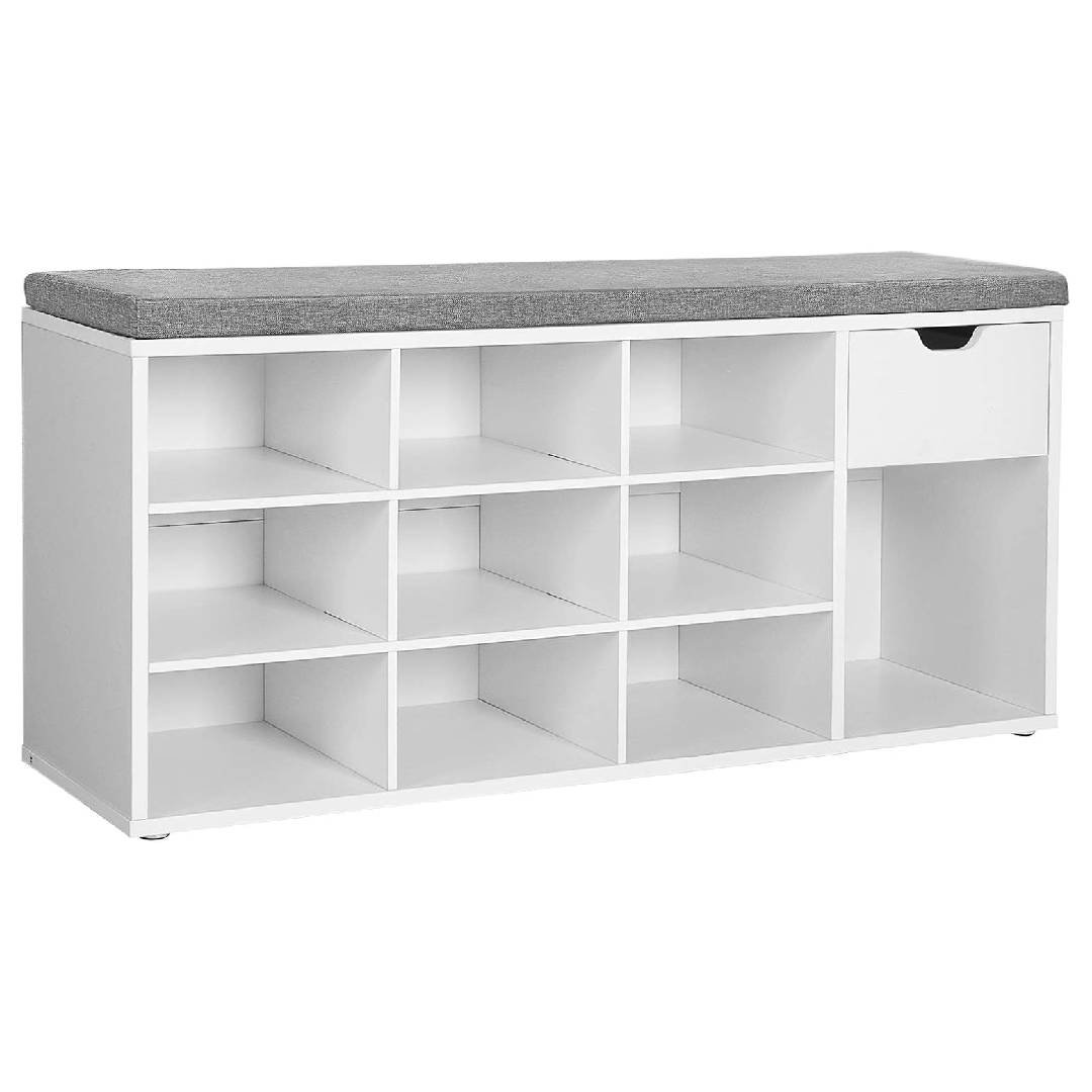 VASAGLE Shoe Storage Bench