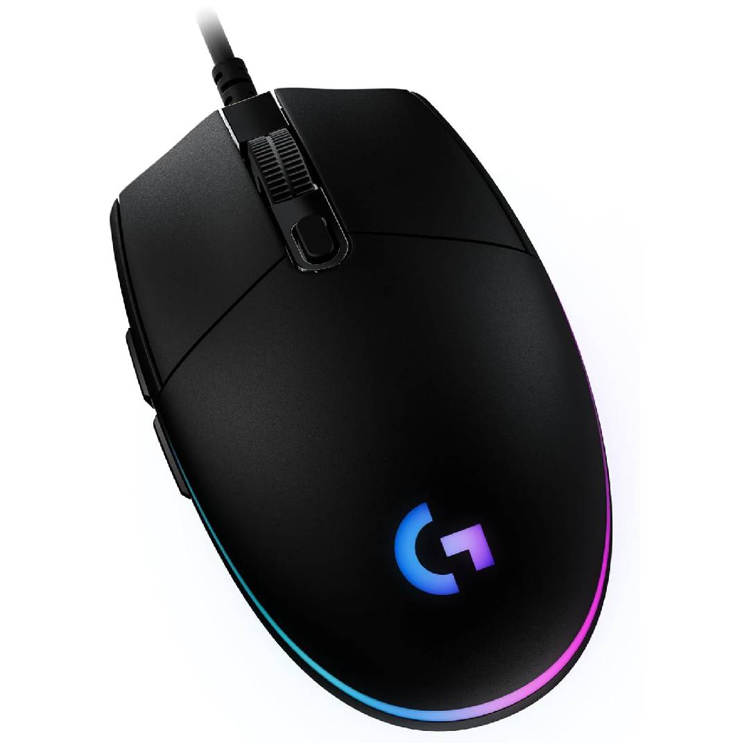 Logitech G203 LIGHTSYNC Gaming Mouse with Customizable RGB Lighting