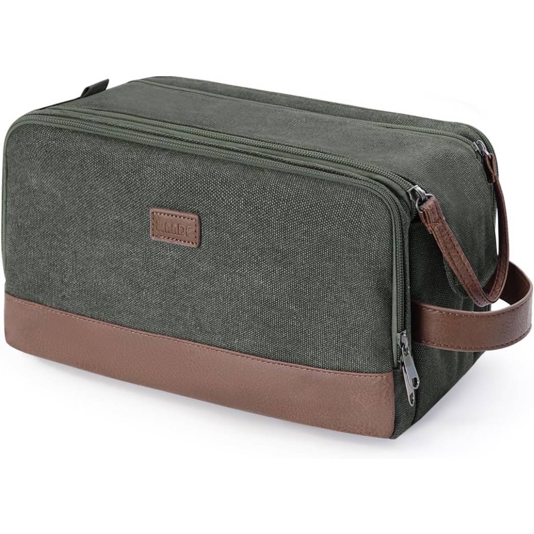 WANDF Toiletry Bag for Men Travel Wash Bag