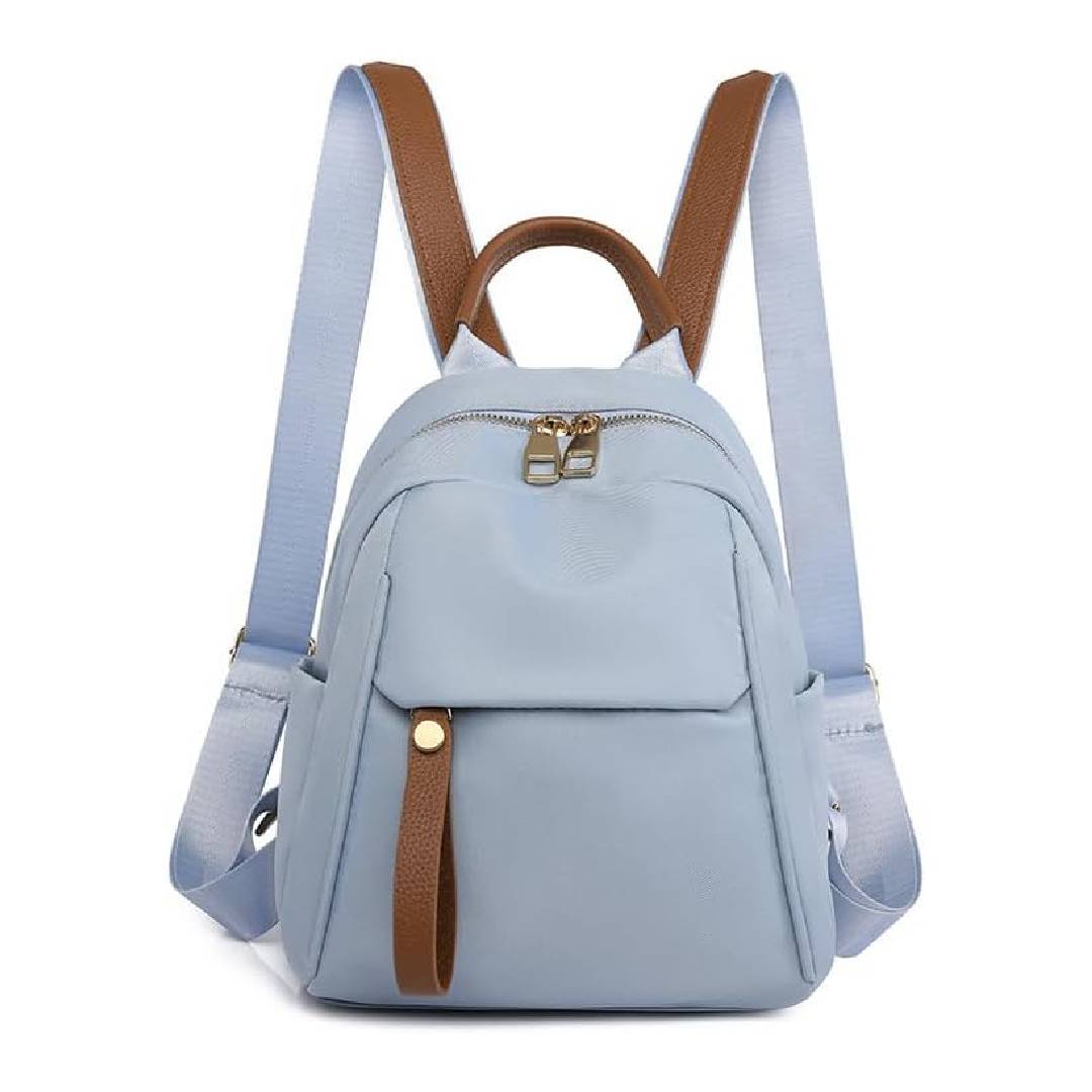 Mini Backpack for Women, Casual Lightweight Oxford Cloth Shoulder Bag for Daily Use
