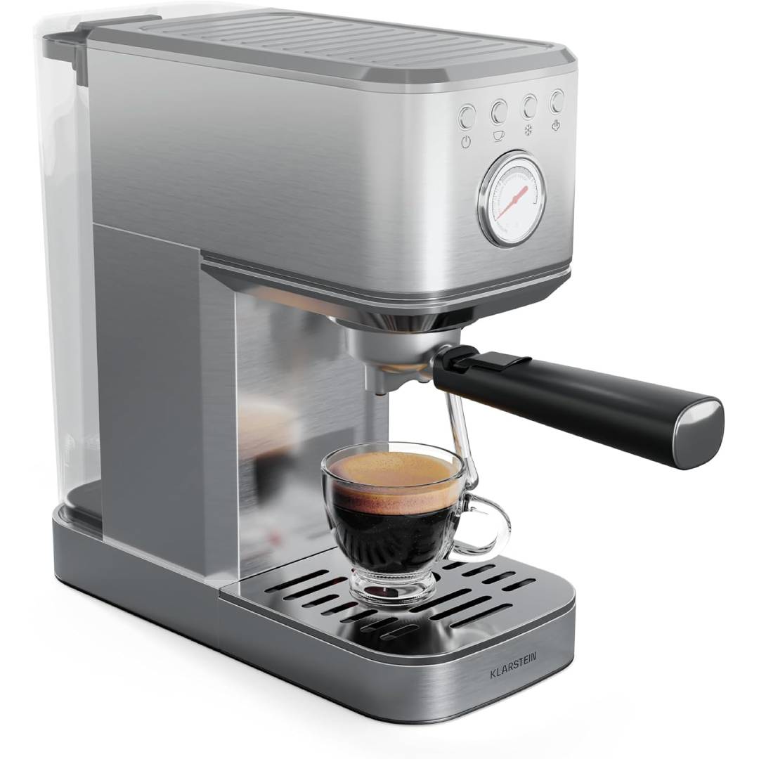 Klarstein SteelPresso Slim Espresso Machine