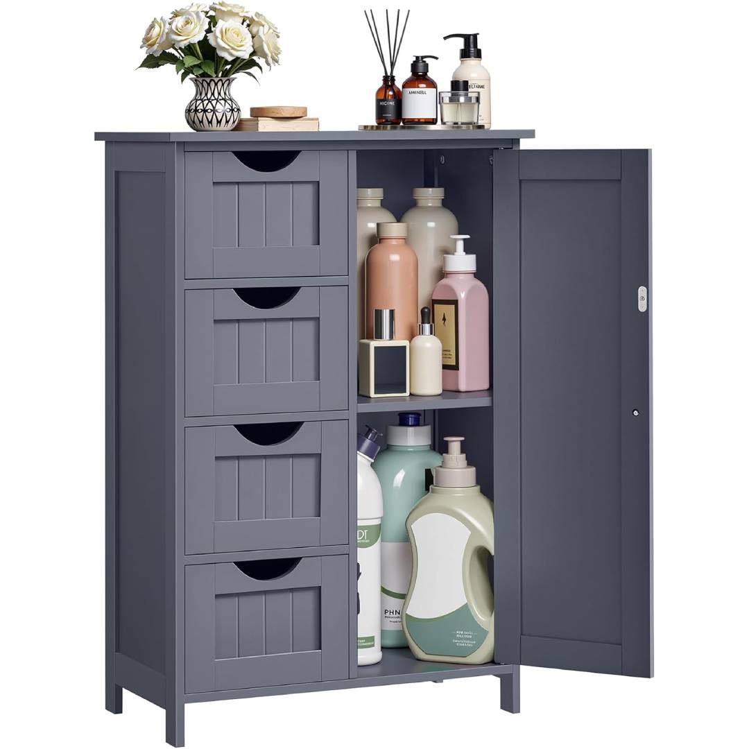 VASAGLE Bathroom Floor Cabinet