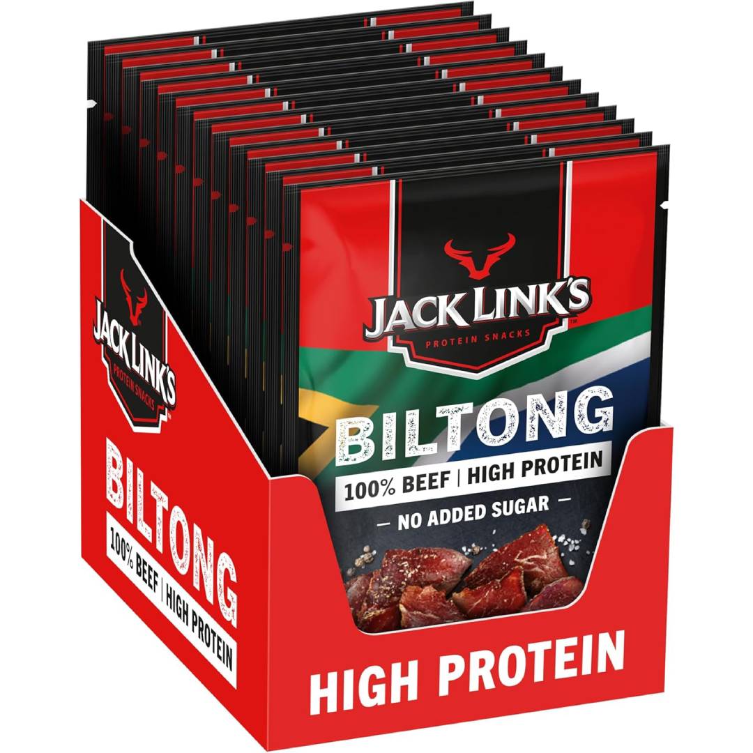 Jack Link’s Biltong Jerky Original - 12-Pack (12 x 40 g)