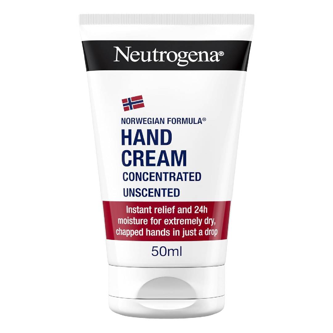 Neutrogena Norwegian Formula Concentrated Unscented Hand Cream (1x 50ml) with Glycerin