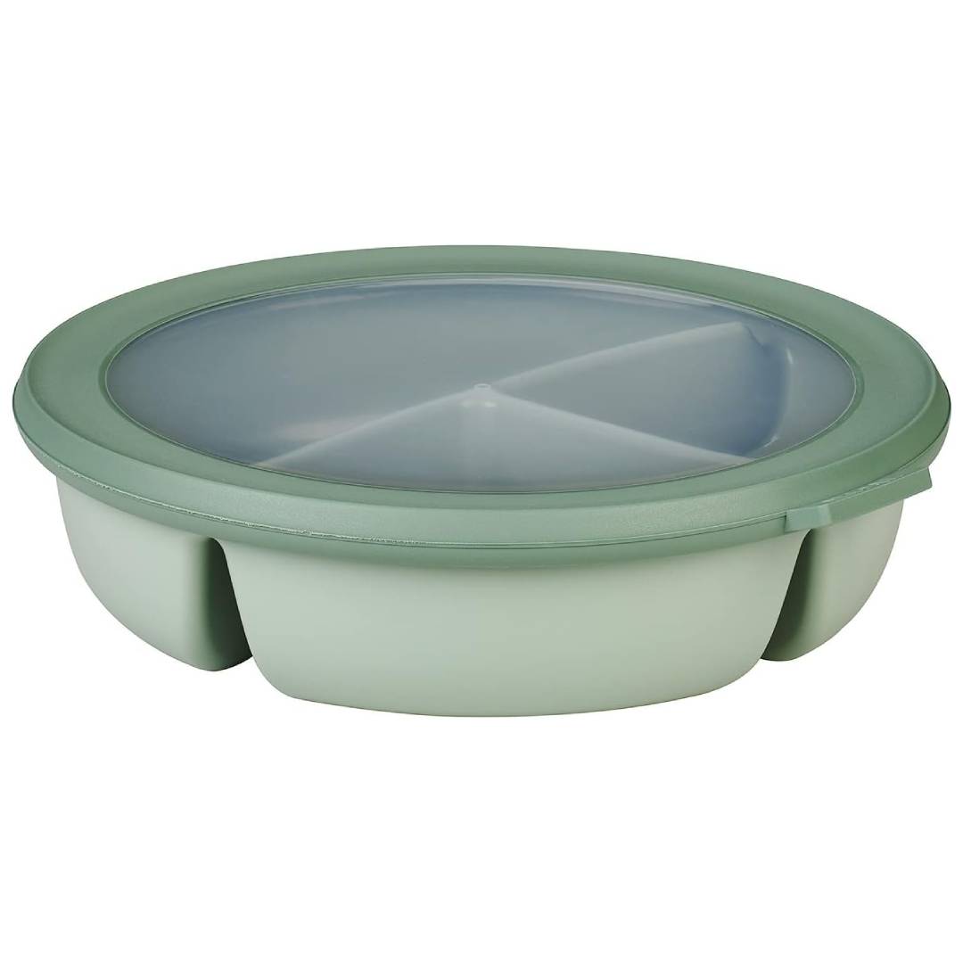 Mepal Cirqula 3-Compartment Bento Bowl