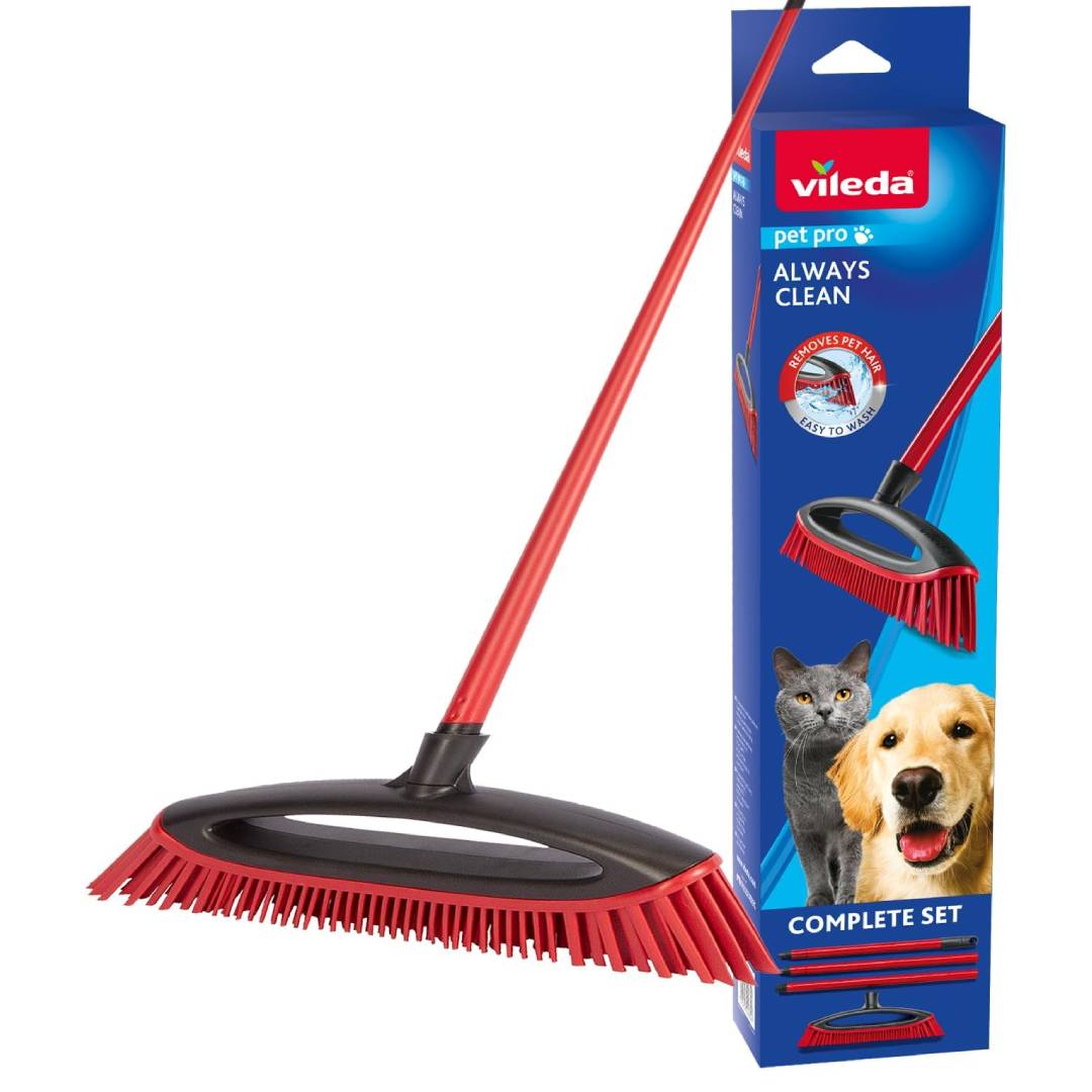 Vileda Pet Pro Always Clean Broom