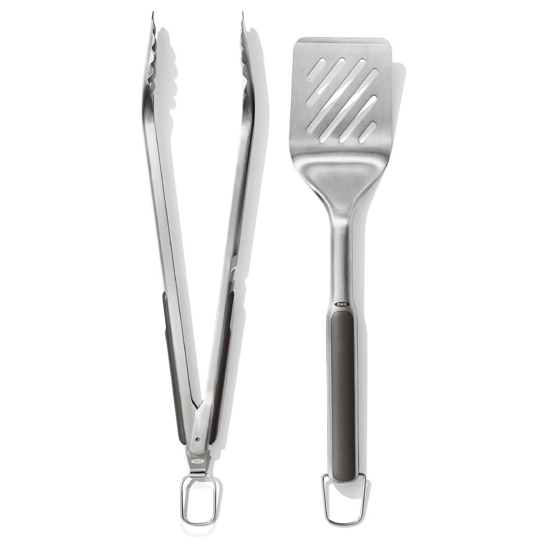 OXO Good Grips Grilling Turner and Tongs Set