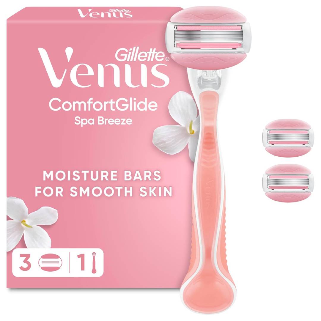 Gillette Venus ComfortGlide Spa Breeze 2-in-1 Razor for Women