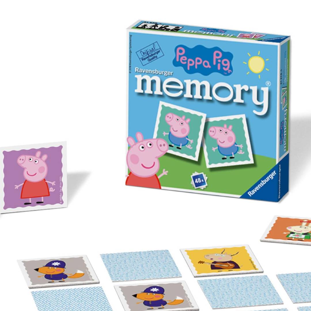 Peppa Pig memory game for kids